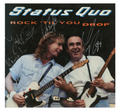 Status Quo Signed “Rock ‘til You Drop” Album