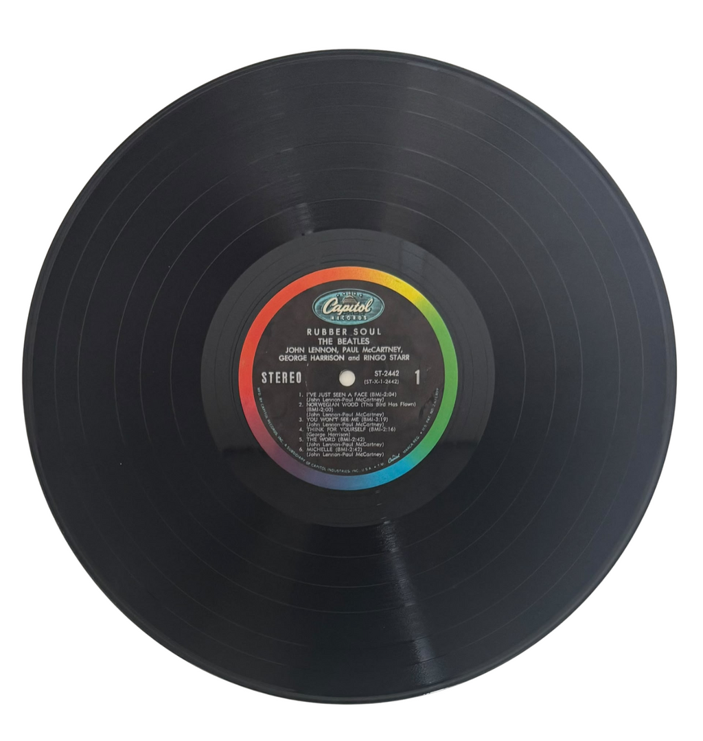 The Beatles Rubber Soul Scranton Pressing Plant 1966