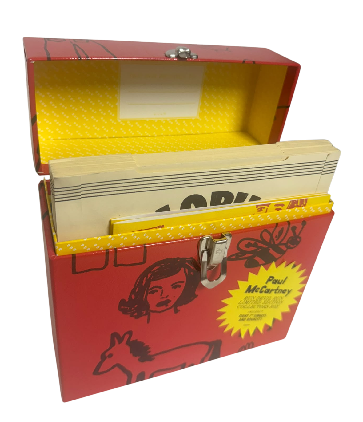 Paul McCartney: Run Devil Run Limited Edition 7" Vinyl Collectors Box Set