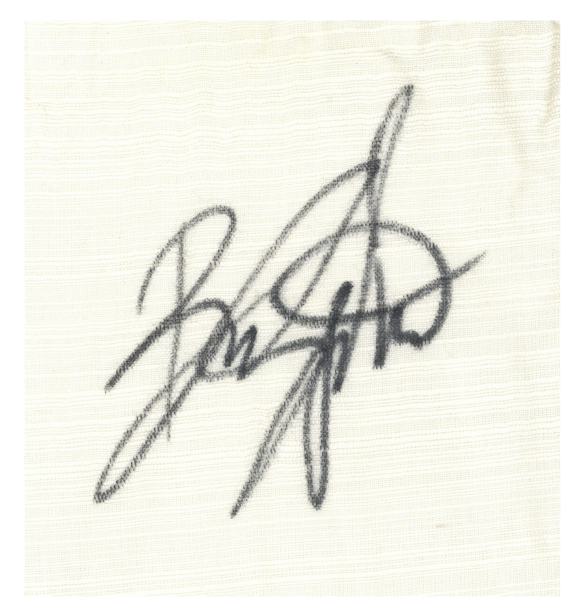 Bruce Springsteen Signed Scarf