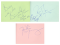 Queen Rainbow Theatre autographs 1979
