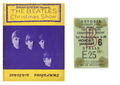 The Beatles Christmas Show Programme and Ticket Stub