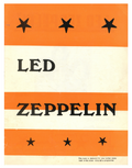 Led Zeppelin UK tour souvenir booklet 1969