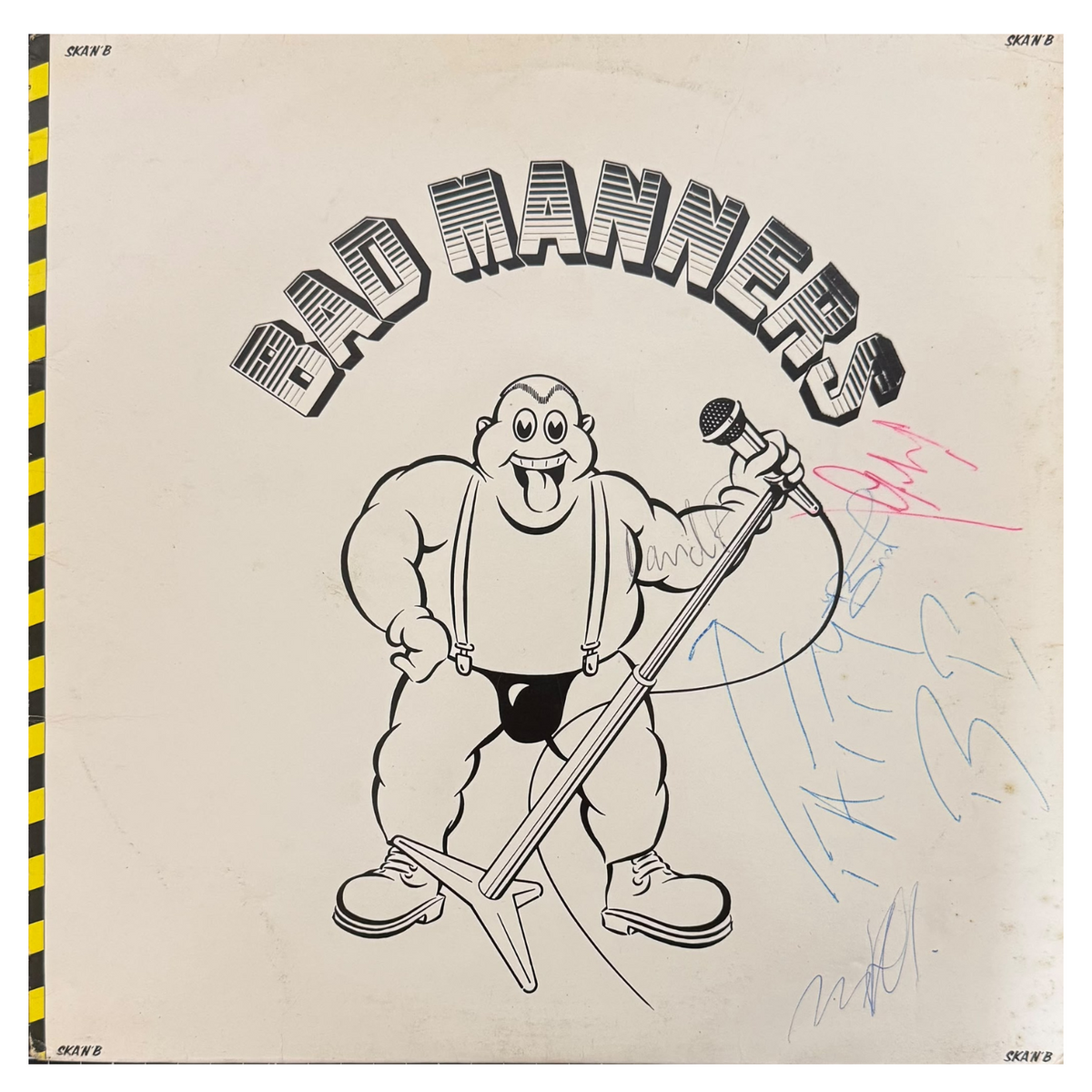 Bad Manners signed 1980 Album “Ska ‘n’ B”