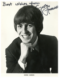 George Harrison signed Promotional Photograph