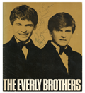 The Everly Brothers signed Programme 1967/68