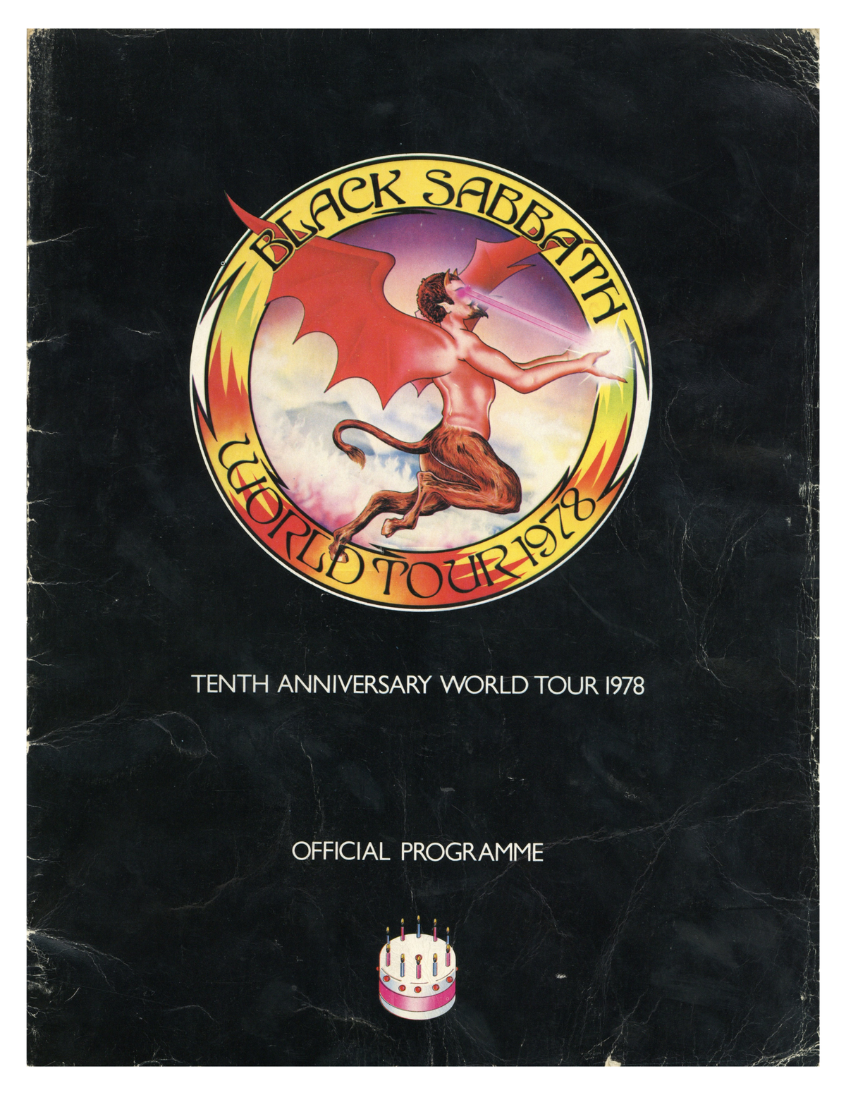 Black Sabbath Signed Official 10th Anniversary World Tour Programme ...