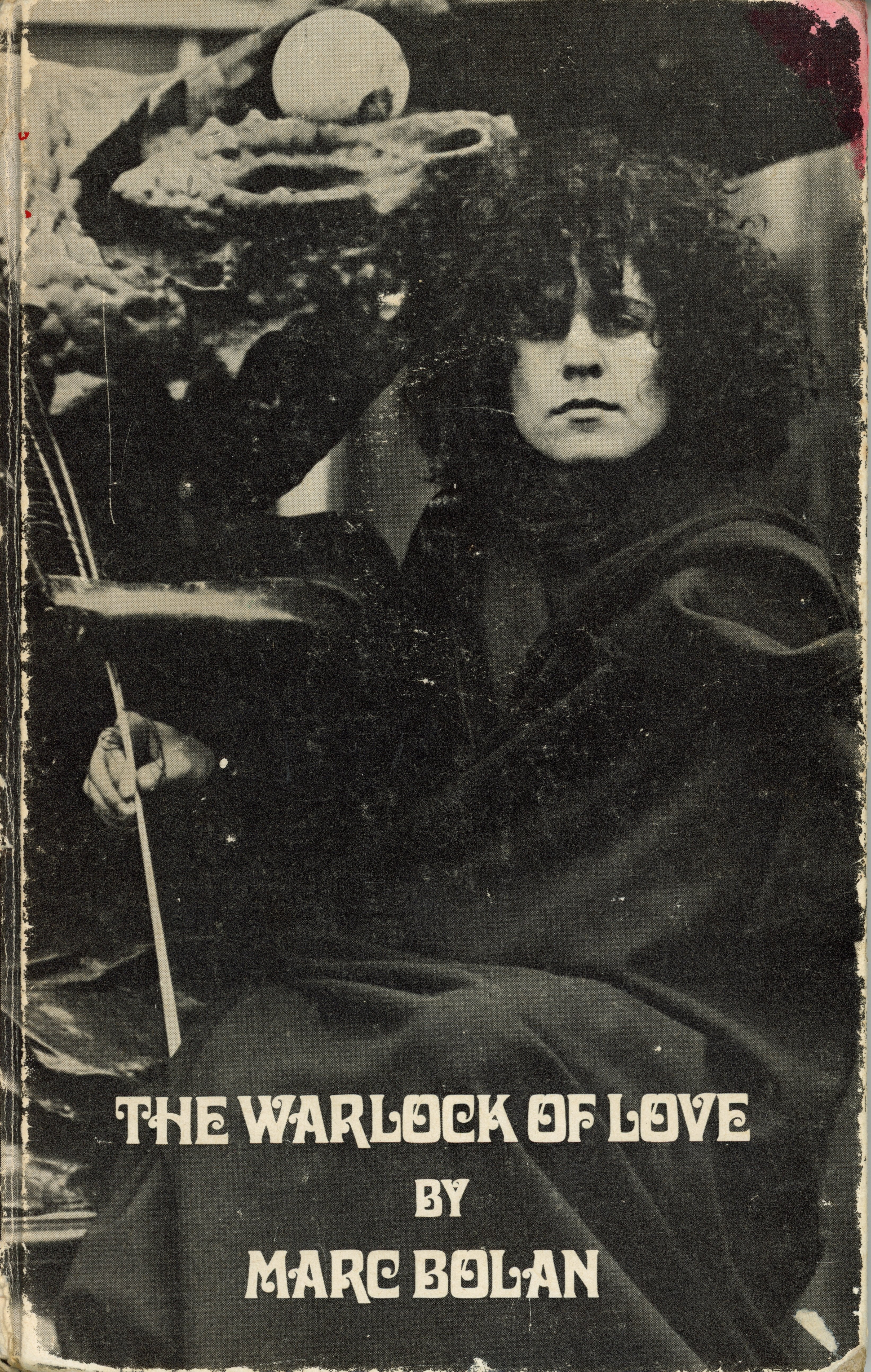 Marc Bolan signed The Warlock of Love