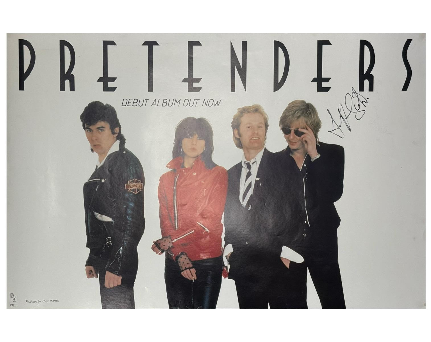 The Pretenders Debut Album 1980 Promotional Poster