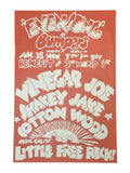 Evensong at Bumpers concert poster 1971