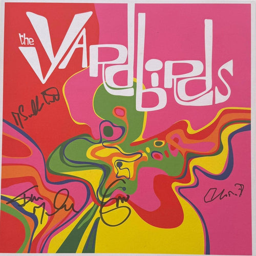 "Heart Full of Soul – The Best Of" by The Yardbirds signed album
