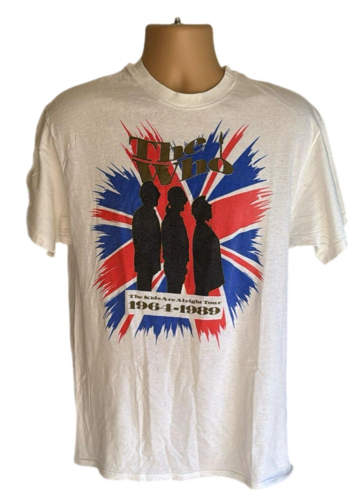 The Who "The Kids Are Alright" 1989 Tour T-shirt