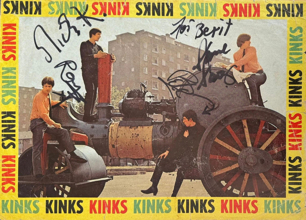 The Kinks Signed Magazine