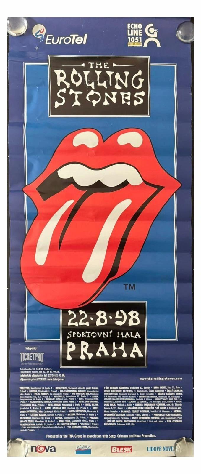 Rolling Stones poster 1998