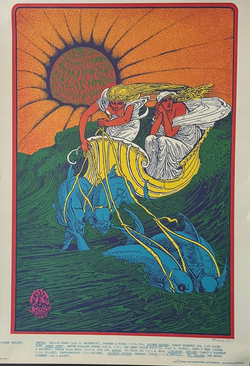 Canned Heat and the Siegal-Schwall Band concert poster