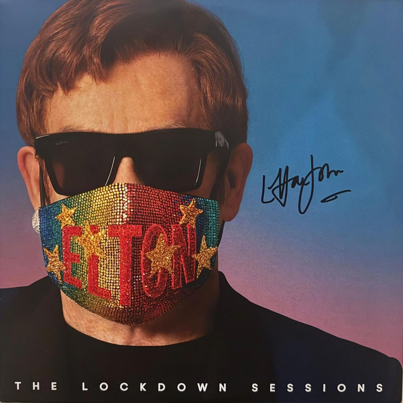 Elton john signed “The Lockdown Sessions” LP