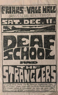 Frias Vale Hall concert flyer 1976