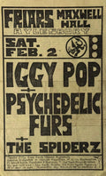 Frias Maxwell Hall concert flyer 1980