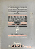 Genesis concert programme 1984