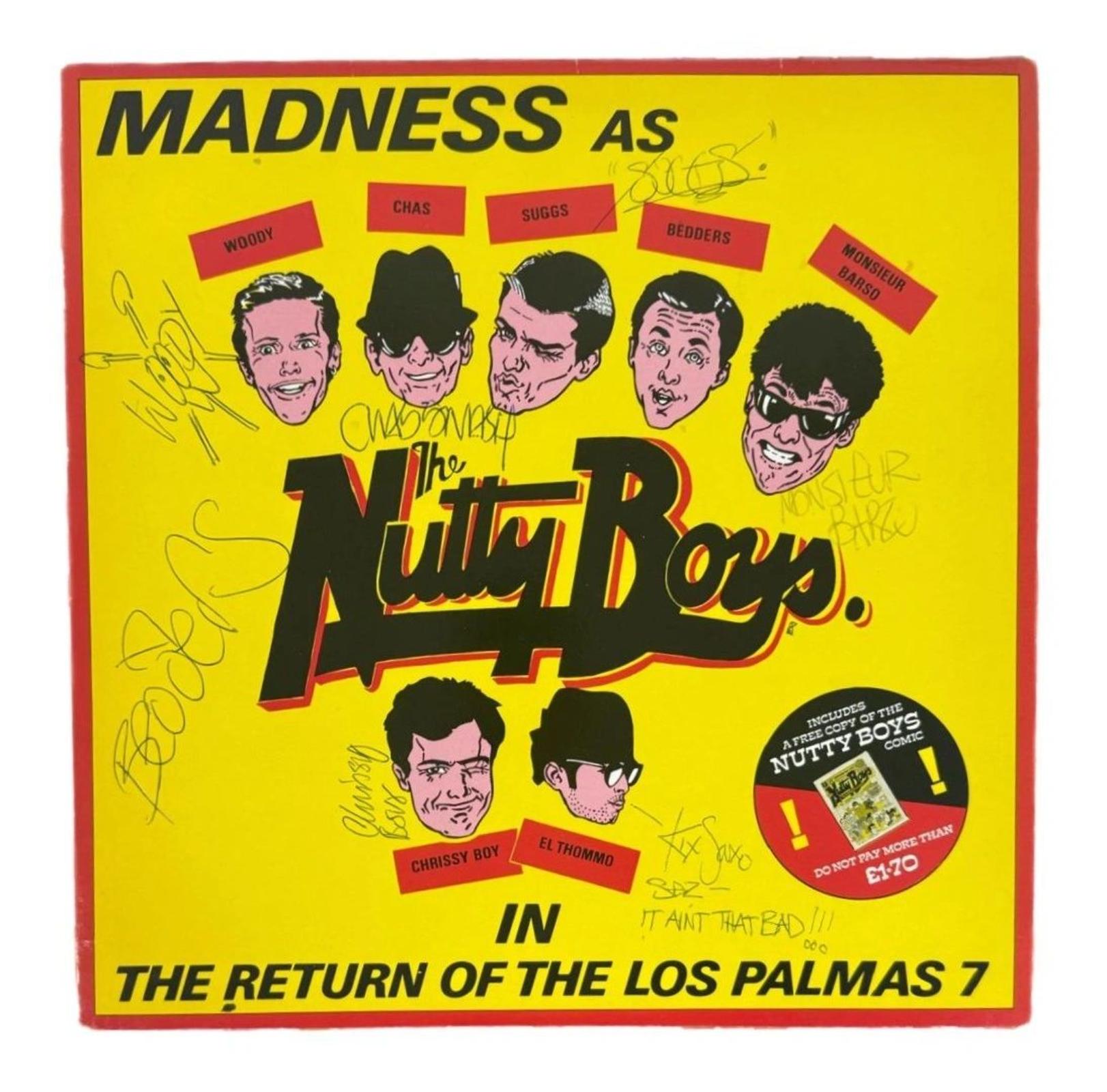 Madness “The Return of the Los Palmas 7” '12" signed single