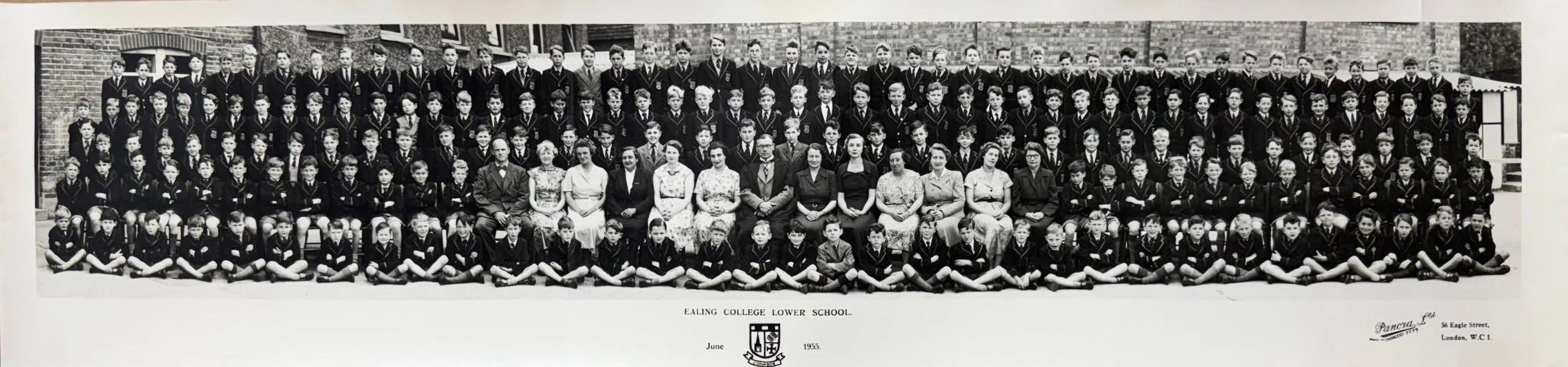 Mitch Mitchell Ealing Collage Lower School Photograph 1955