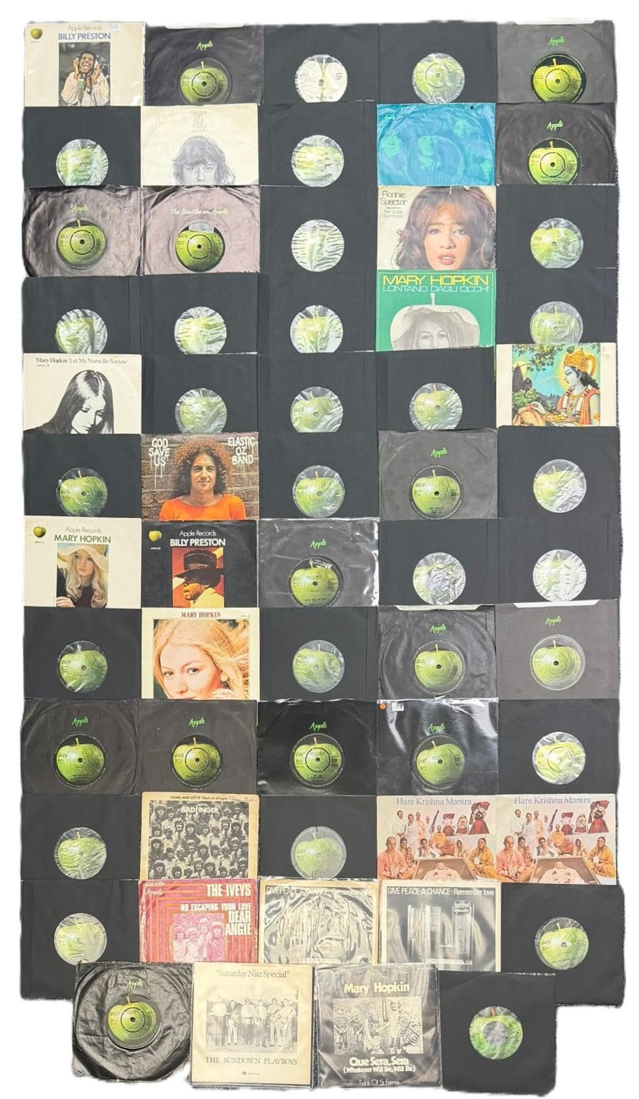 Apple Records 7″ Singles Collection (1968–1973)