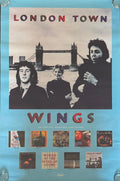 Paul McCartney London Town Poster