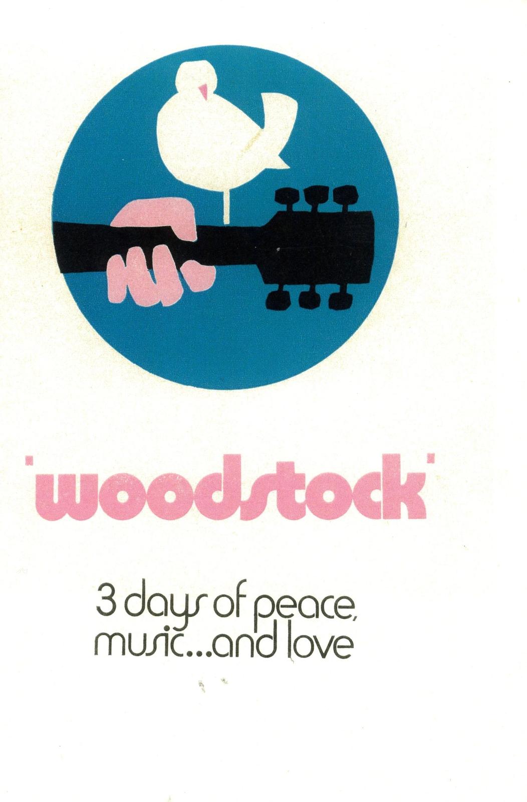 1970 Documentary film “Woodstock” Film advert