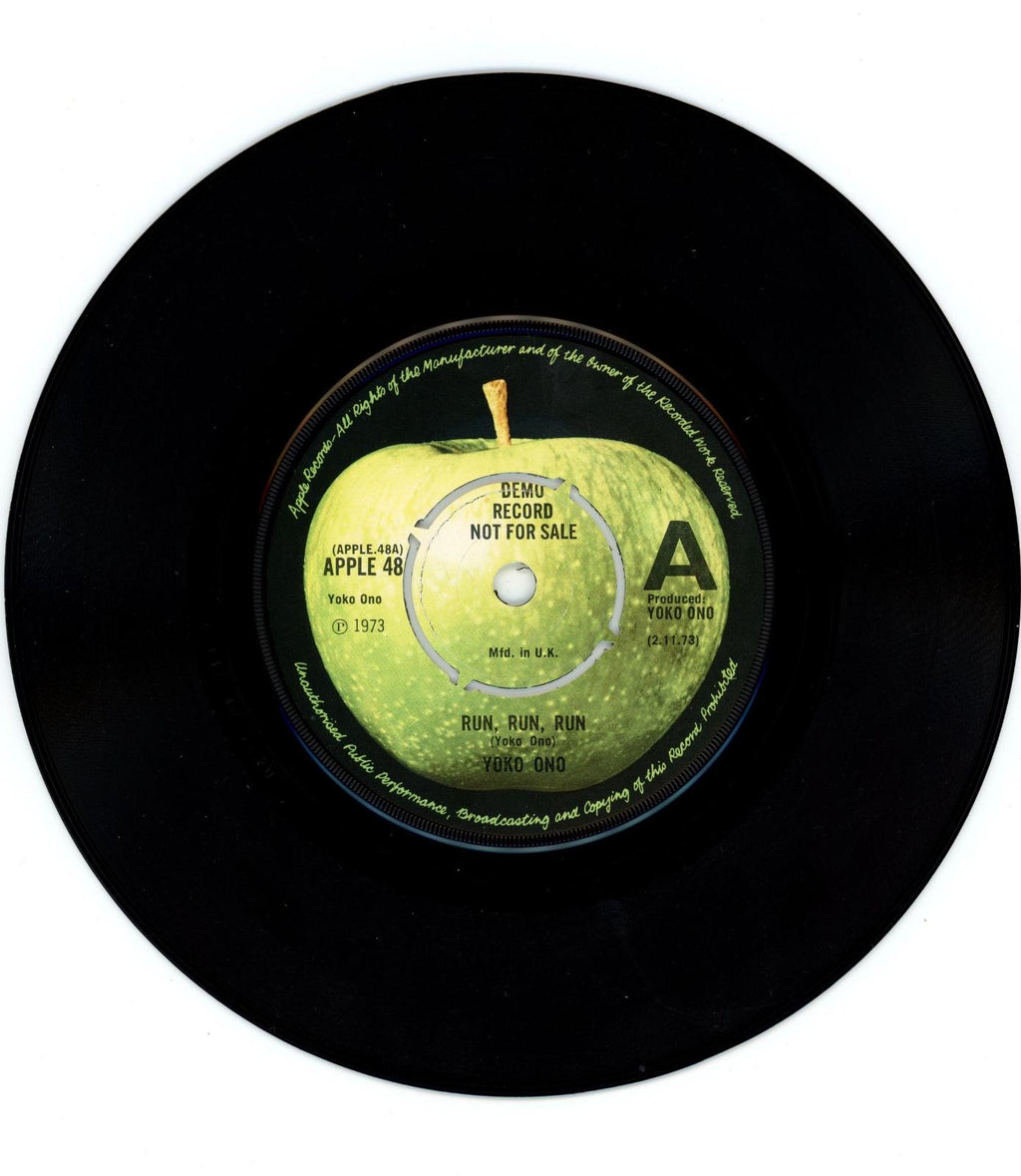 Yoko Ono “Run, Run, Run” Apple Demo 1973