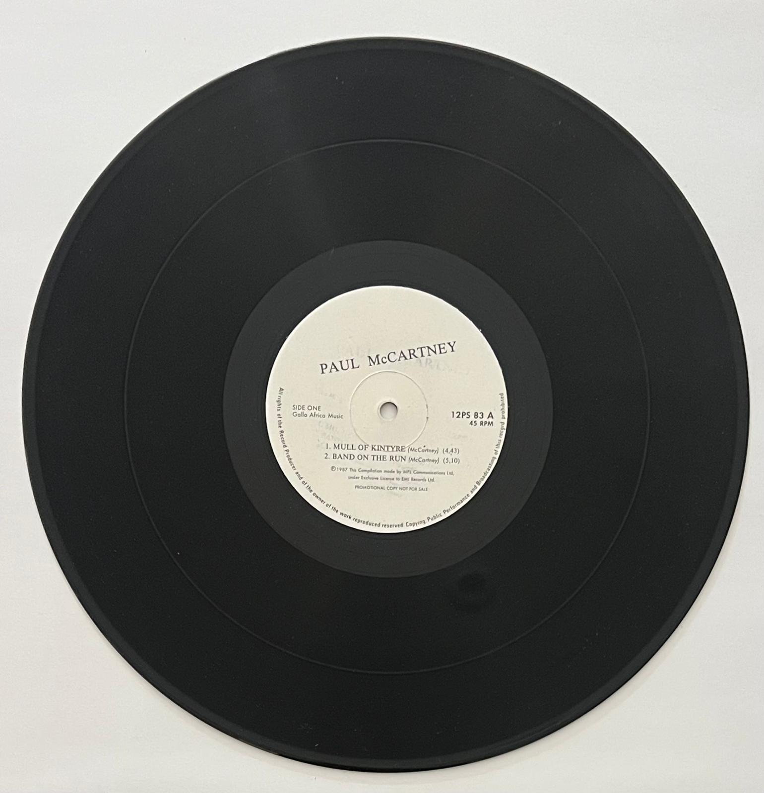 Paul McCartney All the best promotional single south Africa