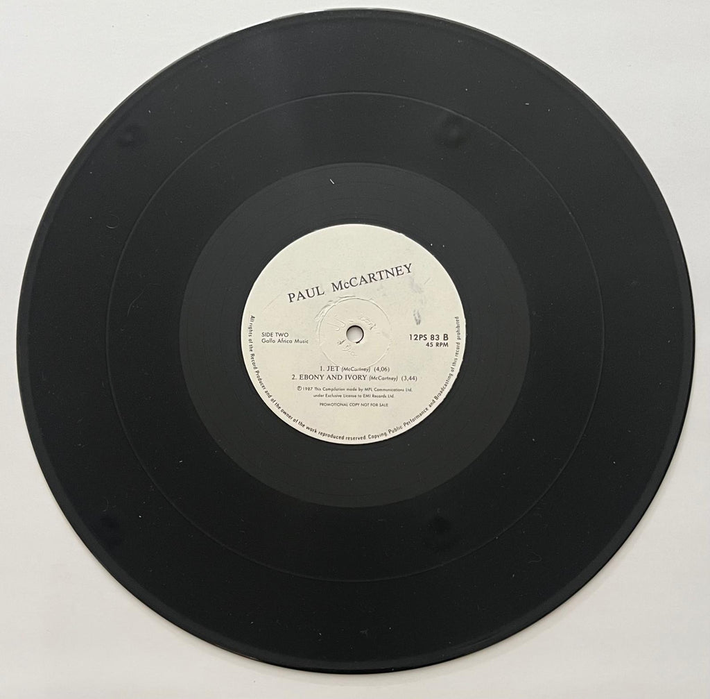 Paul McCartney All the best promotional single south Africa