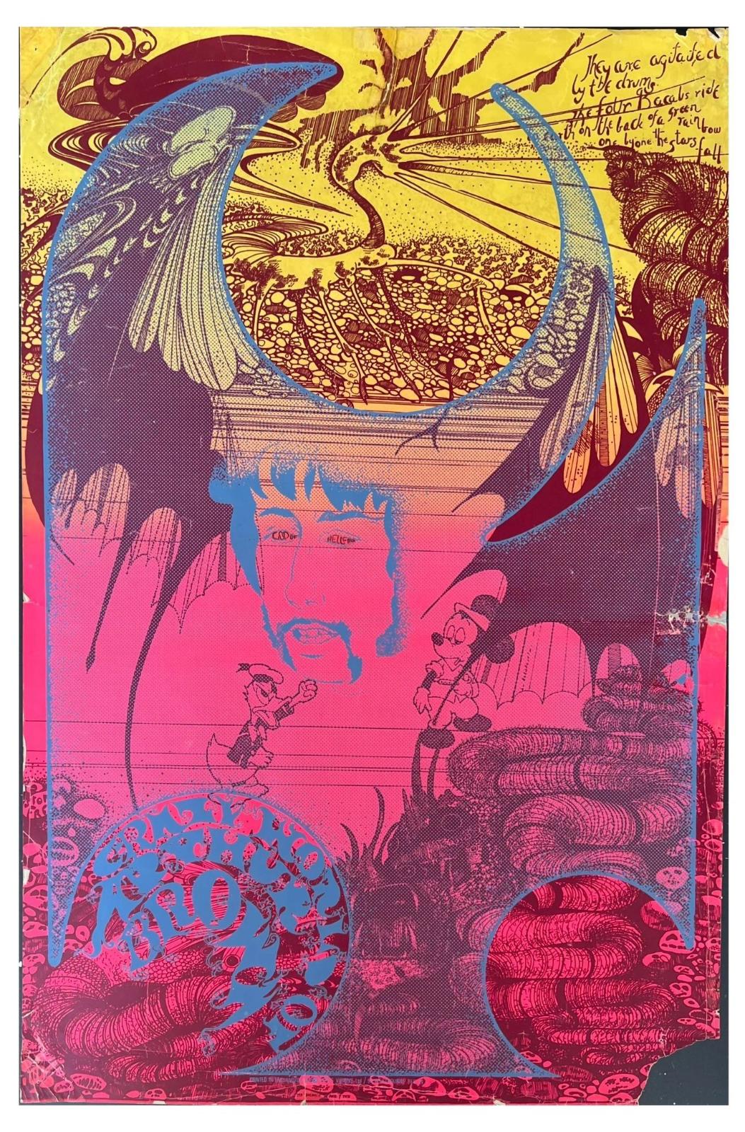 Hapshash & The Coloured Coat Crazy World Of Arthur Brown Hapshash Poster