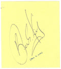 Ben E. King Autograph 1964