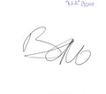 Bono autograph U2