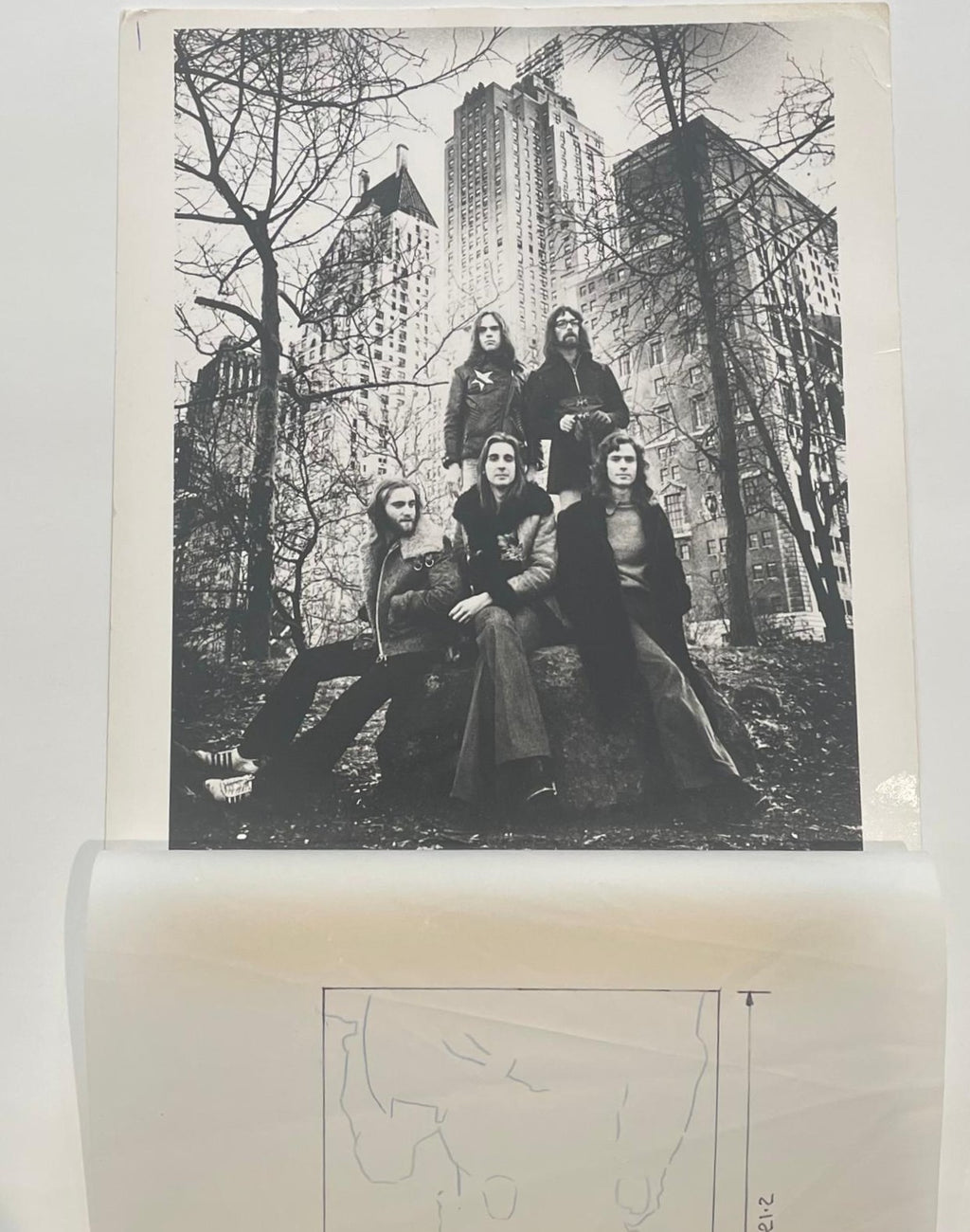 Genesis promotional photograph mock up