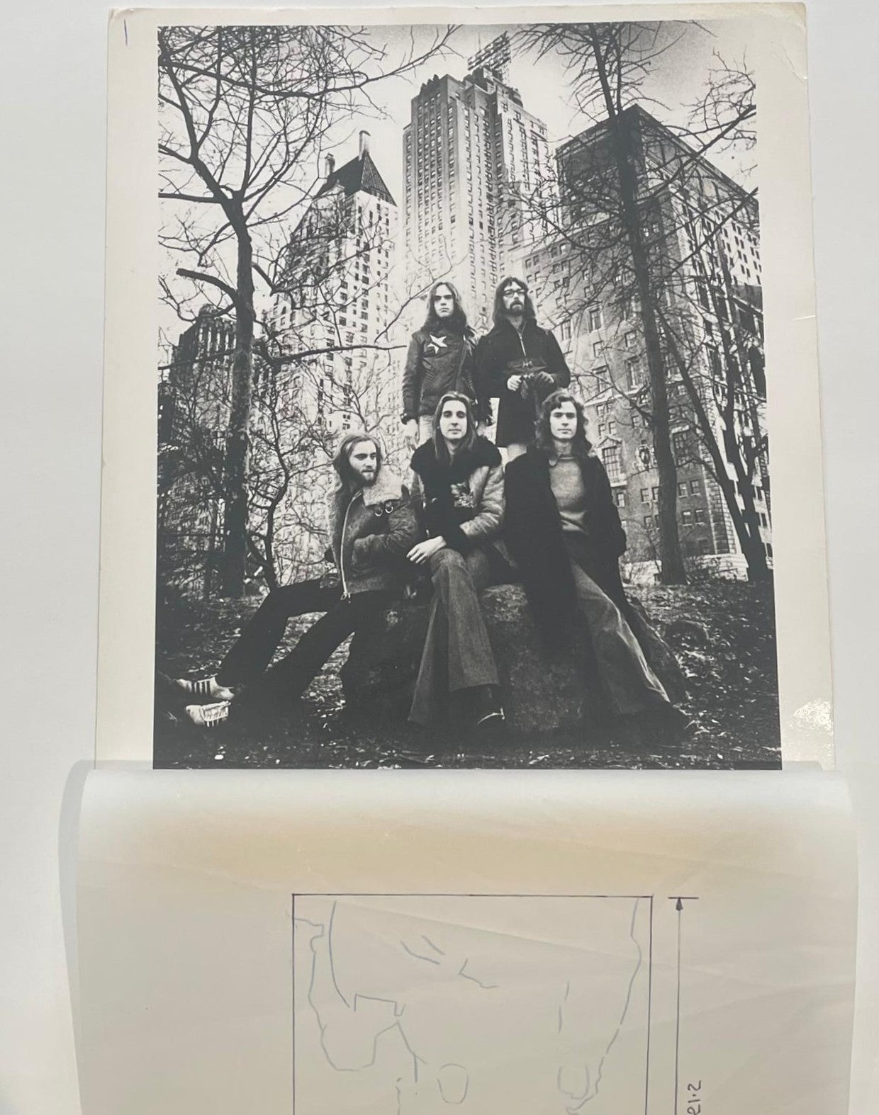 Genesis promotional photograph mock up
