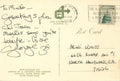 George Harrison Handwritten post card 1976