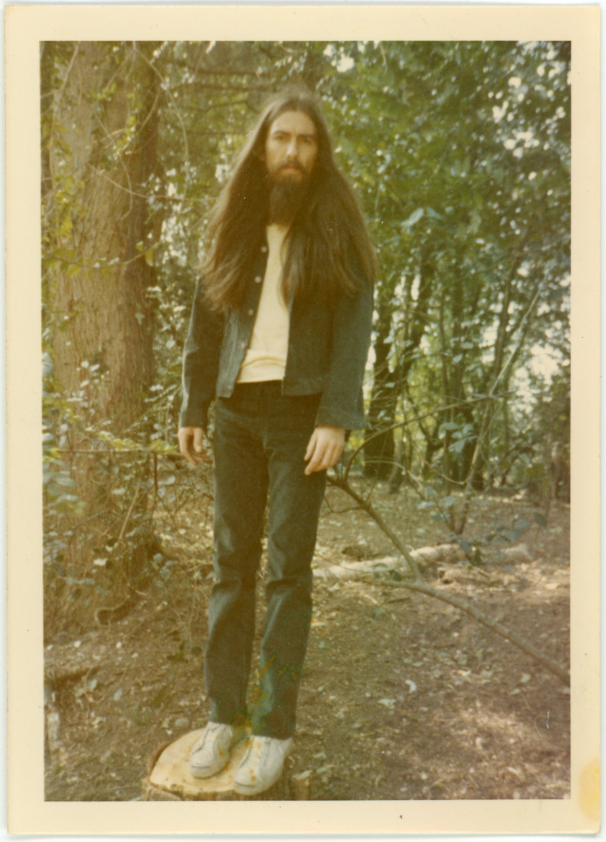 George Harrison Friar Park Snapshot Photograph 1971