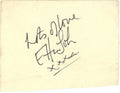 Elton John 1973 Autograph