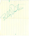 Billy Preston Autograph 1970s