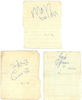 T Rex autographs Glasgow Apollo 22nd of January 1974