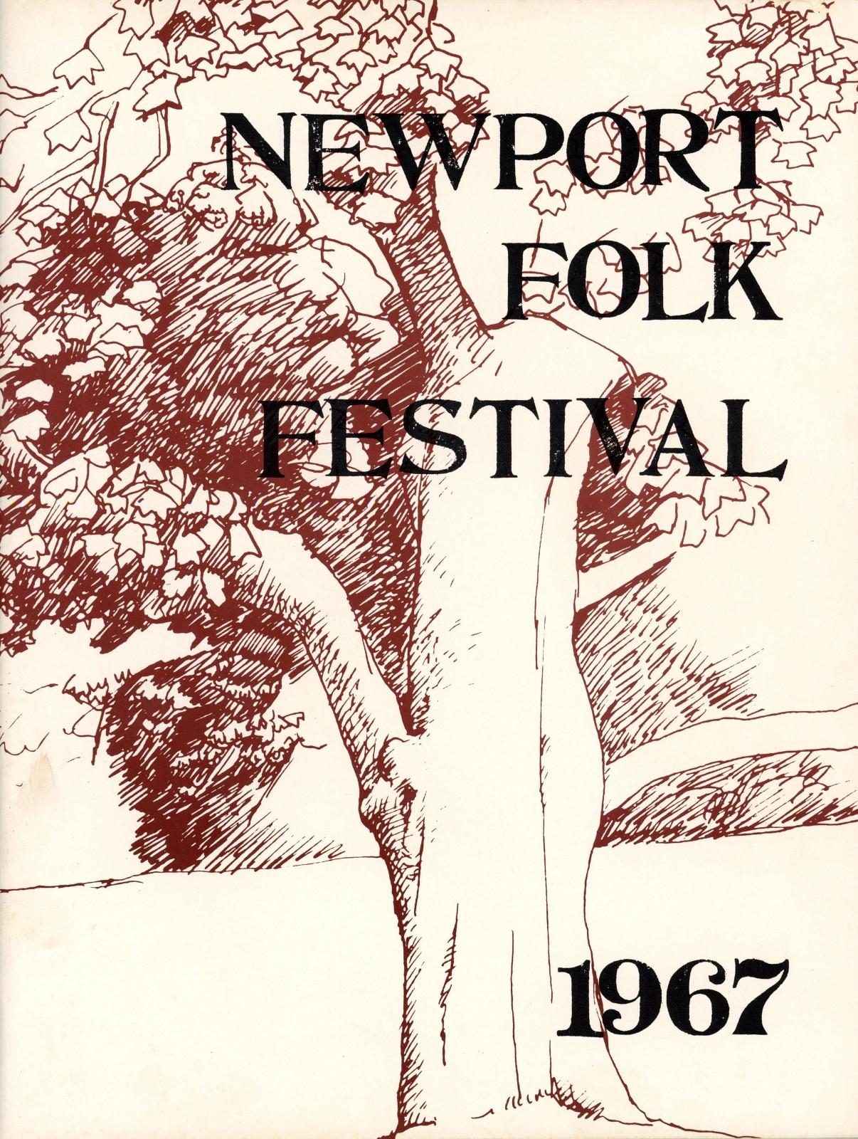 Newport Folk Festival programme 1967