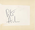 Peter Asher autograph