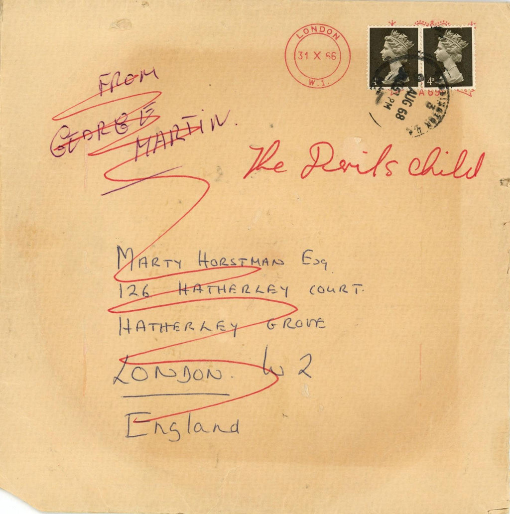 Griff Blazey – “The Devil’s Child” 1968 Acetates sent to George Martin