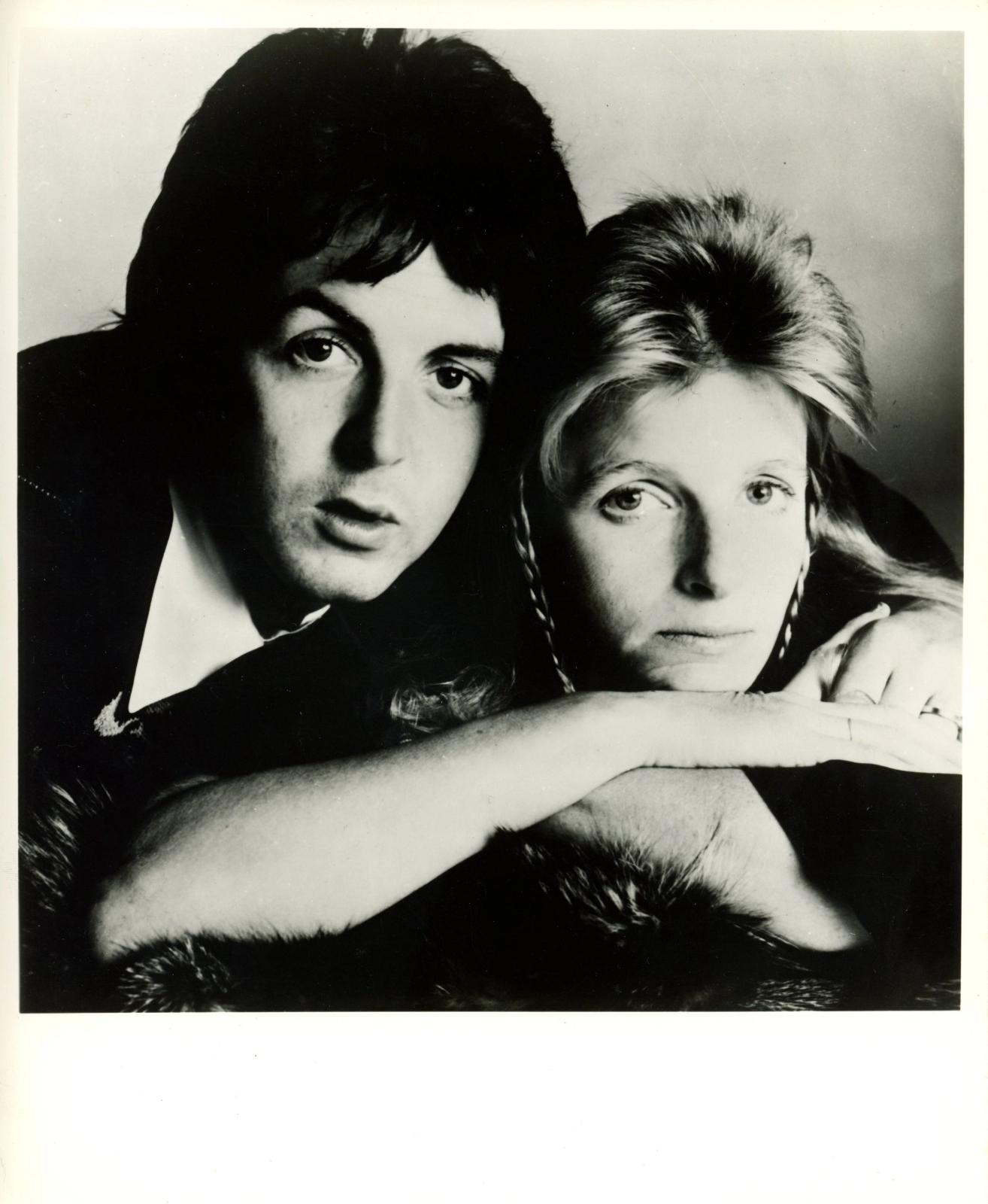 Paul McCartney and Wings photograph 1973