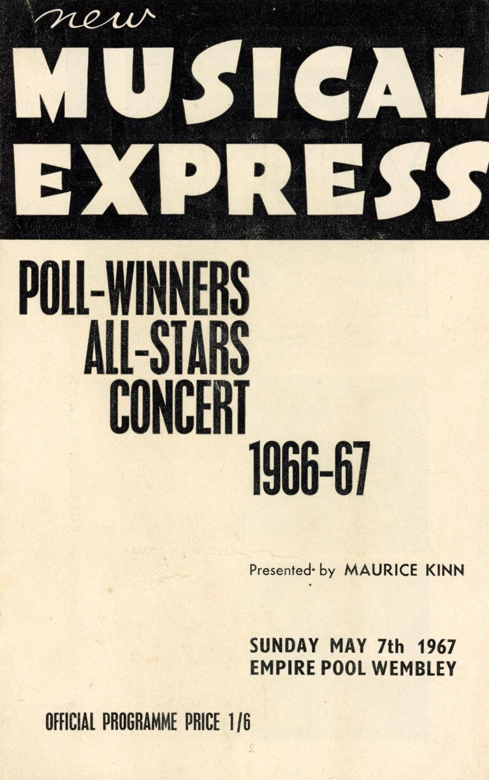 New Musical Express (NME) Poll-Winners All-Stars Concert 1966-67