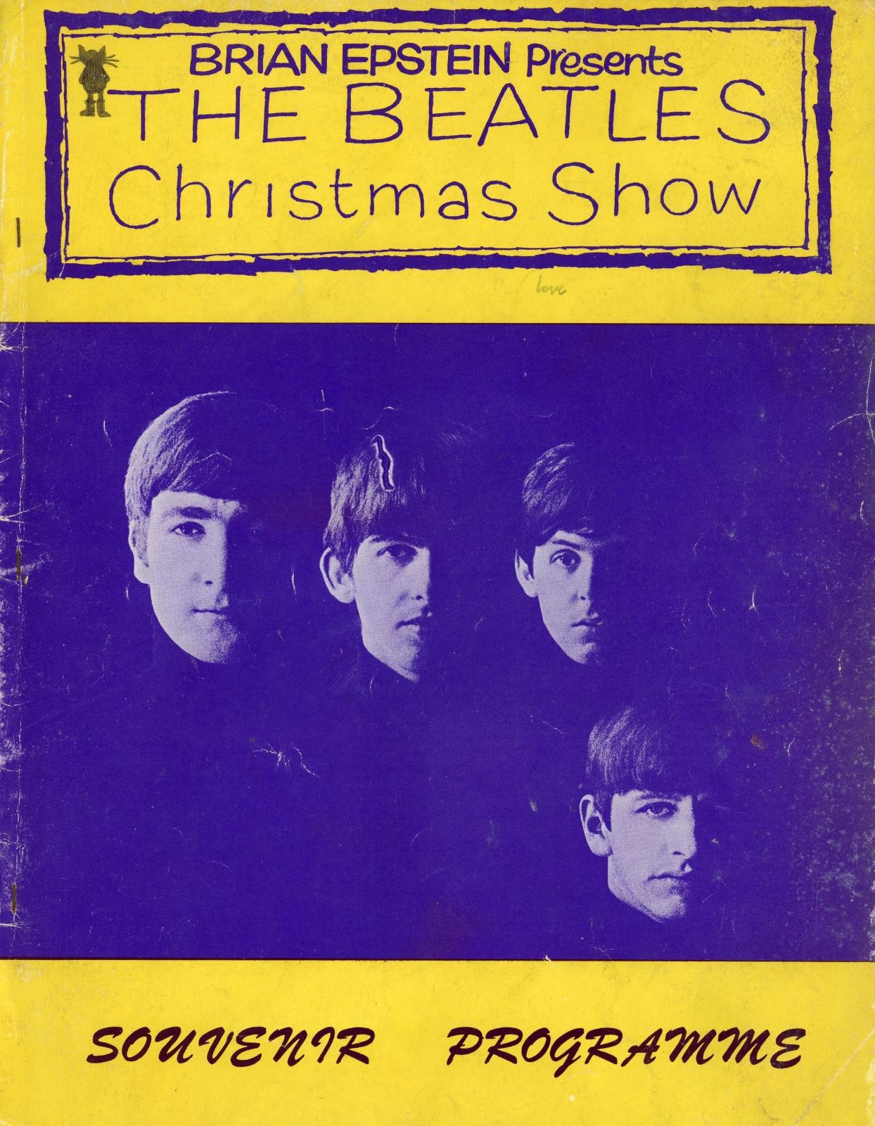 The Beatles Christmas Show programme