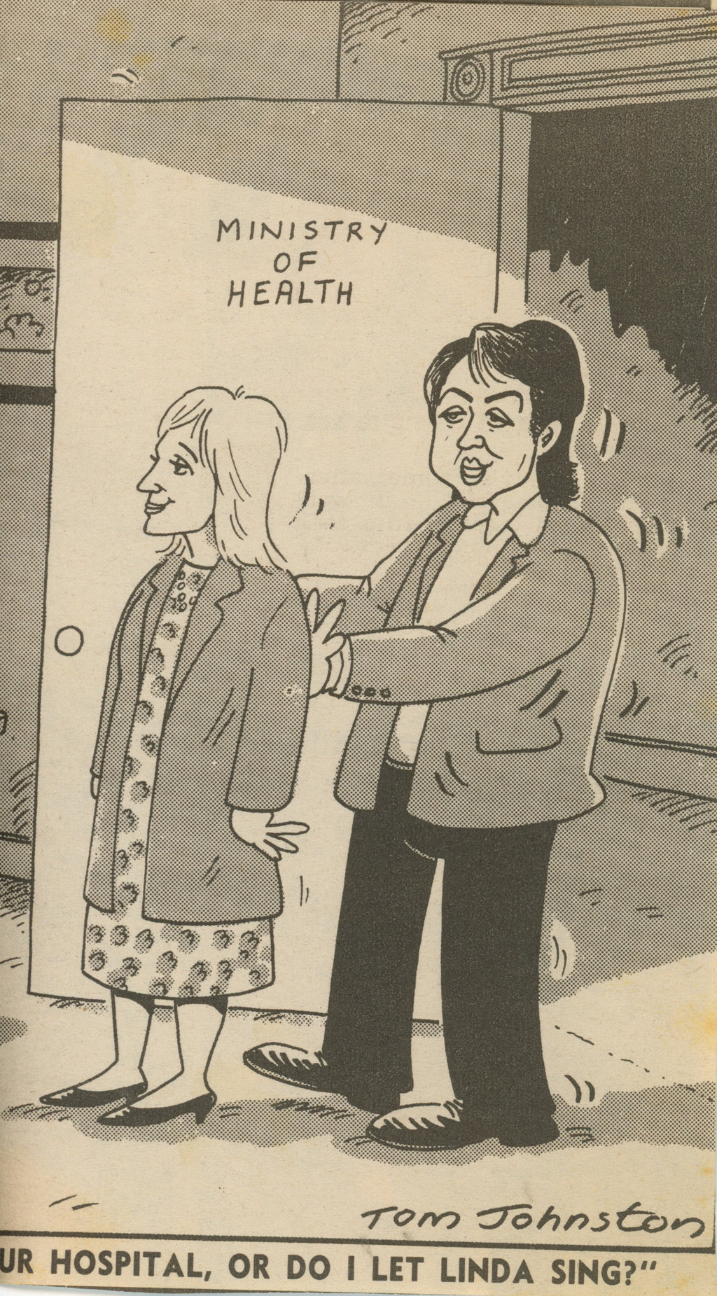 Rye Hospital Memorial Flyer signed by Paul McCartney