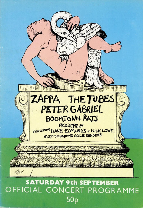 "Oh God, Not Another Boring Old Knebworth!" festival programme