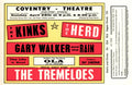 Kinks And The Herd Handbill 1968